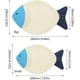thumbnail image 2 of Juego de 2 piezas de decoración de pared de playa con temática de océano y peces de madera, decoración de baño de playa, decoración costera para dormitorio (pez de madera, 2 piezas), 2 of 4
