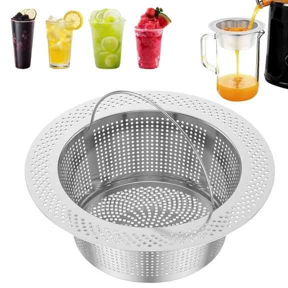 Austok 304 Stainless Pulp Strainer for Nama J2 Cold Press Juicer Suitable for Nama J2 Juicer Secondary Fine Filter Accessories