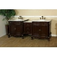thumbnail image 2 of Bellaterra Home 82.7 in. Double sink vanity-walnut-white marble, 2 of 4