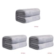 thumbnail image 2 of Yuarrent Manta de franela, mantas plegables portátiles, sofá para dormitorio, ver películas, suministros para mantener el calor, gris Type1 NO1, 2 of 6