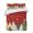 Red, variant on Quilts Twin XL Size Bedding Set, Merry Christmas Lightweight Quilted Comforter, Xmas Pine Trees Snowflake Winter Farmhouse Reversible Bedspread Coverlet with Pillow Covers for All Season, 68" x 98"