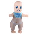 thumbnail image 1 of Disfraz Inflable De Bebé, Reutilizable, Lindo, Divertido, Disfraz De Adulto, Costura Fina Para Cosplay Para Fiesta De Baby Shower, 1 of 7