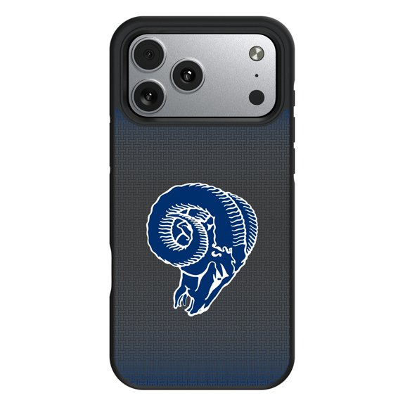 Los Angeles Rams Linen Logo iPhone Bump Case