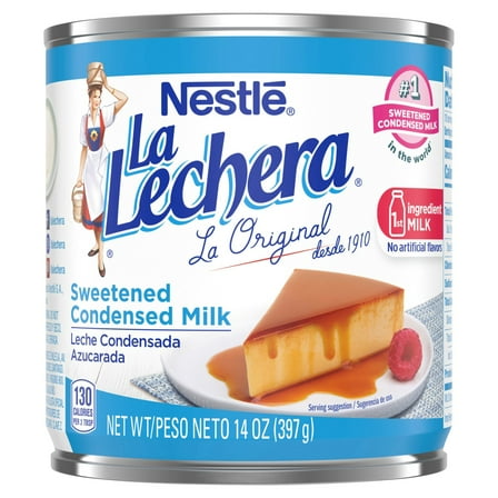 2 Pack - La Lechera Condensed Milk Sweetened Can 14 oz Package May Vary