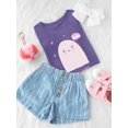 thumbnail image 3 of Spooky Night. Cute Sleepy Ghost T-Shirt Toddler -Image by Shutterstock,  5 Toddler, 3 of 4