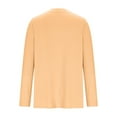 thumbnail image 7 of Ltctricy Oversized Sweatshirts for Women Casual Loose Long Sleeve Scoop Neck Ribbed Knit Sweaters Pullover Sweatshirt Tops(Khaki,3X-Large), 7 of 7
