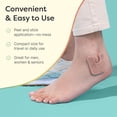thumbnail image 6 of Zentoes U-Shaped Felt Callus Cushion Pads, Medical Grade Foot Pain Relief Protectors for Shoes, 48 Count, 6 of 9