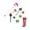 7Pcs, variant on Christmas Stocking Cat Toys, Xmas Cat Toy Set Indoor Interactive Cat Gift