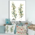 thumbnail image 2 of Autumn Branches of Grass 12 in x 20 in Framed Painting Canvas Art Print, by Designart, 2 of 5