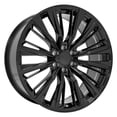 thumbnail image 3 of OE Wheels CA93 24 Inch Rims and Tires Fit Escalade-V Series Style 6x139.7 24x10 Gloss Black - Hollander 4869 - iMove Gen2 AS 295/35-24 (Set of 4), 3 of 5
