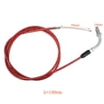 thumbnail image 6 of Red Throttle Cable Clutch Cable Line fit 49/60/66/80cc Motorized Bike 2 stroke, 6 of 12
