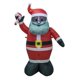 thumbnail image 1 of Papá Noel inflable navideño AJY de 1,2 m con luces y accesorios, 1 of 7