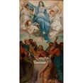 thumbnail image 3 of Émile Bin 11x18 Black Modern Framed Museum Art Print Titled - The Assumption of the Virgin (1869), 3 of 5
