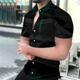 thumbnail image 3 of Camisas para hombre, estampado de leopardo, verano, frescas, informales, con estampado 3D, camisas de playa hawaianas, camisa de manga corta con solapa, ropa de calle para hombre y mujer, 3 of 5