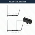 thumbnail image 4 of Adjustable Window Planter Box Brackets Universal Window Box Holder, Iron Flower Box Wall Mounting Hooks (4 PCS), 4 of 7