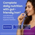 thumbnail image 6 of (3 pack) EZ Melts Dissolvable Multivitamin with Iron for Women and Men, Sugar-Free, 1-Month Supply - 1 Pack, 6 of 12