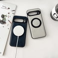 thumbnail image 2 of Dteck Magnetic Case for Google Pixel 10/10 Pro, Leather 360 Degree Rotatable Ring Stand Kickstand Rugged Shockproof Phone Cover for Google Pixel 10/10 Pro,Black, 2 of 5