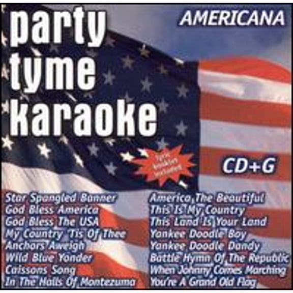 Pre-Owned Party Tyme Karaoke: Americana (CD 0610017177635) by Karaoke