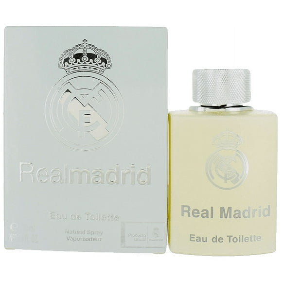 Real Madrid Eau de Toilette Vaporisateur, 3.4 Onces