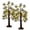 2PCS 0.53m 16-light LED banana tree, variant on Artificial Bonsai Tree Lighted Tabletop Fake Plant with LED Lights
