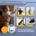 thumbnail image 6 of Todays Kids Sliding Glass Door Lock 2 Pack - Child Proof Lock for Sliding Door, Easy to Install Sliding Window Lock - Strong Adhesive Sliding Door Security Lock, Window Locks & Sliding Door Lock, 6 of 9