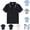 Sky Blue, variant on YOUYEDIAN Back to School Kids Polo Shirt Quick Dry Collared School Uniform Casual Athletic Short Sleeve Tee