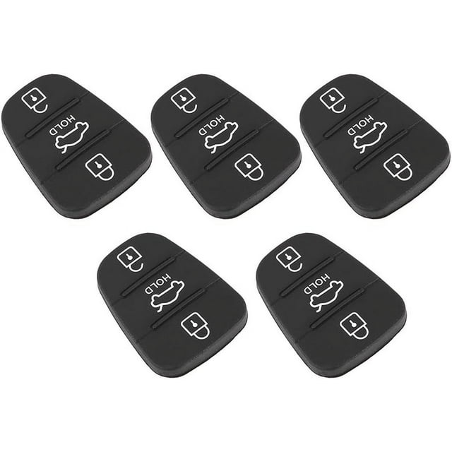 Yazoeia Key Fob Case, Key Fob Shell Black Key Fob Cover with Stable Performance for Car (with letters) CJC912-121273