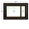 thumbnail image 5 of Excello Global Products 8.5" x 11" with Double Mat Graducation Diploma Certificate with Tassel Holder (Black/Gold) - EGP-HD-0384, 5 of 7