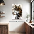thumbnail image 3 of Elephant Stock Deeper Than The Soul Wall Art - Vertical Canvas Wall Art - Living Room Wall Decor - People Canvas - White And Black Decor By Ashvin Harrison - 26" x 39", 3 of 8