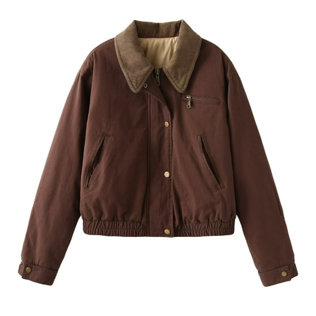 Veste en Polaire pour Femmes Surdimensionnée Décontractée Quotidienne avec Poches Manches Longues Sans Capuche