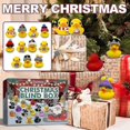 thumbnail image 4 of Christmas Advent Calendar Toy Box 24pcs Set Cute Rubber Duck Animal Kid Gift, 4 of 5