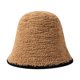 thumbnail image 1 of Sombrero Cloche de lana cálido Sombreros de cubo de invierno sólidos MFZFUKR CPB-ZRF722-4, 1 of 5