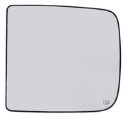 Compatible with 09-18 Ram 1500,10-18 2500, 3500 Left Heat Large Tow Mirror Glass w/Holder