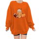 thumbnail image 1 of Ichuanyi liquidación de halloween de halloween halloween estampado holgazanería blusa de manga larga redonda de cuello redondo ICHUANYI WER202308216147, 1 of 4
