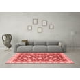 thumbnail image 3 of Ahgly Company Indoor Square Oriental Red Traditional Area Rugs, 8' Square, 3 of 4