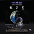 thumbnail image 2 of Auriculares inalámbricos para juegos NUBWO G06 con micrófono para PS5, PS4, PC, 2 of 7
