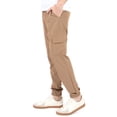 thumbnail image 2 of Pantalón Para Hombre Jogger Cargo De Nylon Quarry Color Khaki, 2 of 4