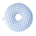 thumbnail image 1 of Almohada para las orejas de 30 cm con cremallera invisible, almohada en forma de O para dormir de lado. Azul, 1 of 9