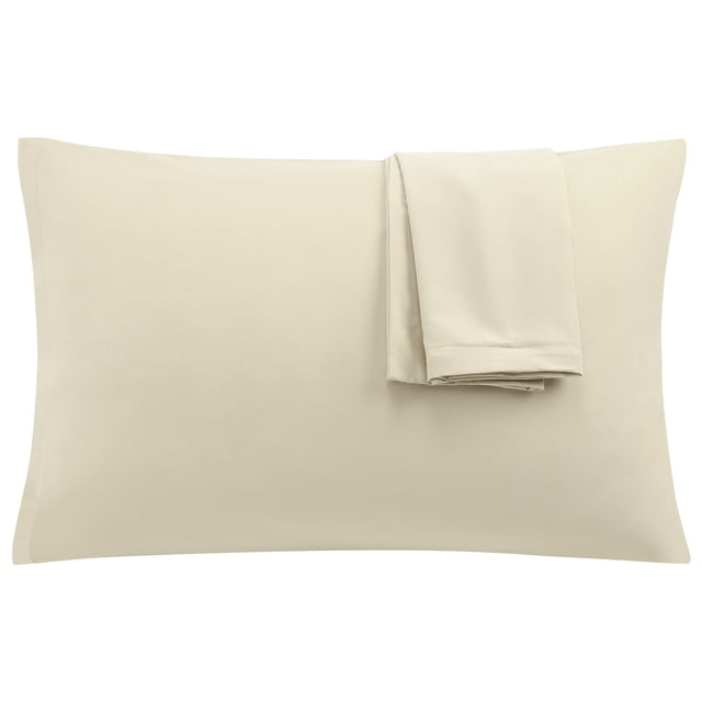 Unique Bargains 1800 Taies d'Oreiller en Microfibre à Fermeture Éclair 2 Pcs
