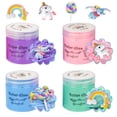 thumbnail image 2 of Kids Fluffy Slime Kits for Age 5-12 Toys Gifts for 3 4 5 6 7 Year Old Putty Slimes Set Gift for 5 6 7 8 9 11 Years Old Girls Craft Kits Birthday Gifts Present Stress Toys for Boys, 2 of 6