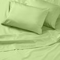 thumbnail image 4 of 1000-Thread-Count 100% Egyptian Cotton Sheet Set Full Size Fits 19-24 Inches Deep Pocket ( Solid, Sage Green ), 4 of 6
