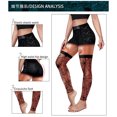 thumbnail image 3 of Leggings estampados para mujer, Leggings de Halloween, disfraz de Halloween, pantalones elásticos divertidos para correr, mallas, pantalones de entrenamiento, 3 of 7