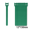 thumbnail image 1 of 10/30Pcs Long T-shaped Cable Tie Adhesive Wire Reusable Cable Storage Box Attaches Wire Fixing Strap Fastener Straps DIY green 10pcs, 1 of 6
