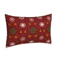 thumbnail image 2 of Bixox Merry Christmas Printed Pillow Protector,Super Soft Ideal for Home,Guests,Rentals - 16"x24", 2 of 8