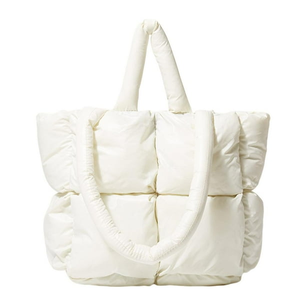 Walmart Bolso Diario Mujer De Hombro Acolchado De Invierno De Mano