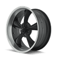 thumbnail image 2 of Ridler 695 17X8 5X114.3 0Et 83.82Cb Matte Black/Machined Lip, 2 of 2