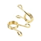 thumbnail image 5 of Resorte De Torsión Doble Dorado/plateado, Resortes Personalizados De 3,5" Para, 5 of 7