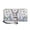 BunnyBloom, variant on FUIALDOLG Shamrock Note Pattern Ladies Travel Purse for Dating Shopping, Zipper Closure Women's Wallets PU Leather Large Capacity Long Wallet