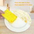 thumbnail image 3 of Djiypn 10pc Wood Pulp Sponge Wiping for Kitchen Cleaning, Soft and Non Scratch for Dishes and Counters, Individual Packaging for Hygiene, Ideal for Home Use, 3 of 8