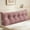 Pink, variant on Large Bed Wedge Headboard Pillow Twin College Dorm Reading Pillow Triangular Lumbar Cushion Body Positioning for Daybed Bunk Bed